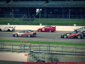 Waiting on the grid at Rockingham Waiting on the grid at Rockingham