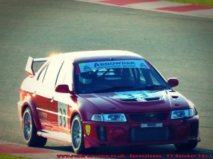 Euro Saloons Silverstone 2011 – EVO 5 - On Track