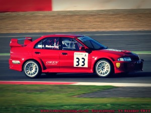 Euro Saloons Silverstone 2011 – EVO 5 - On Track