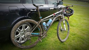 After the Scott MTB Marathon at Builth Wells.