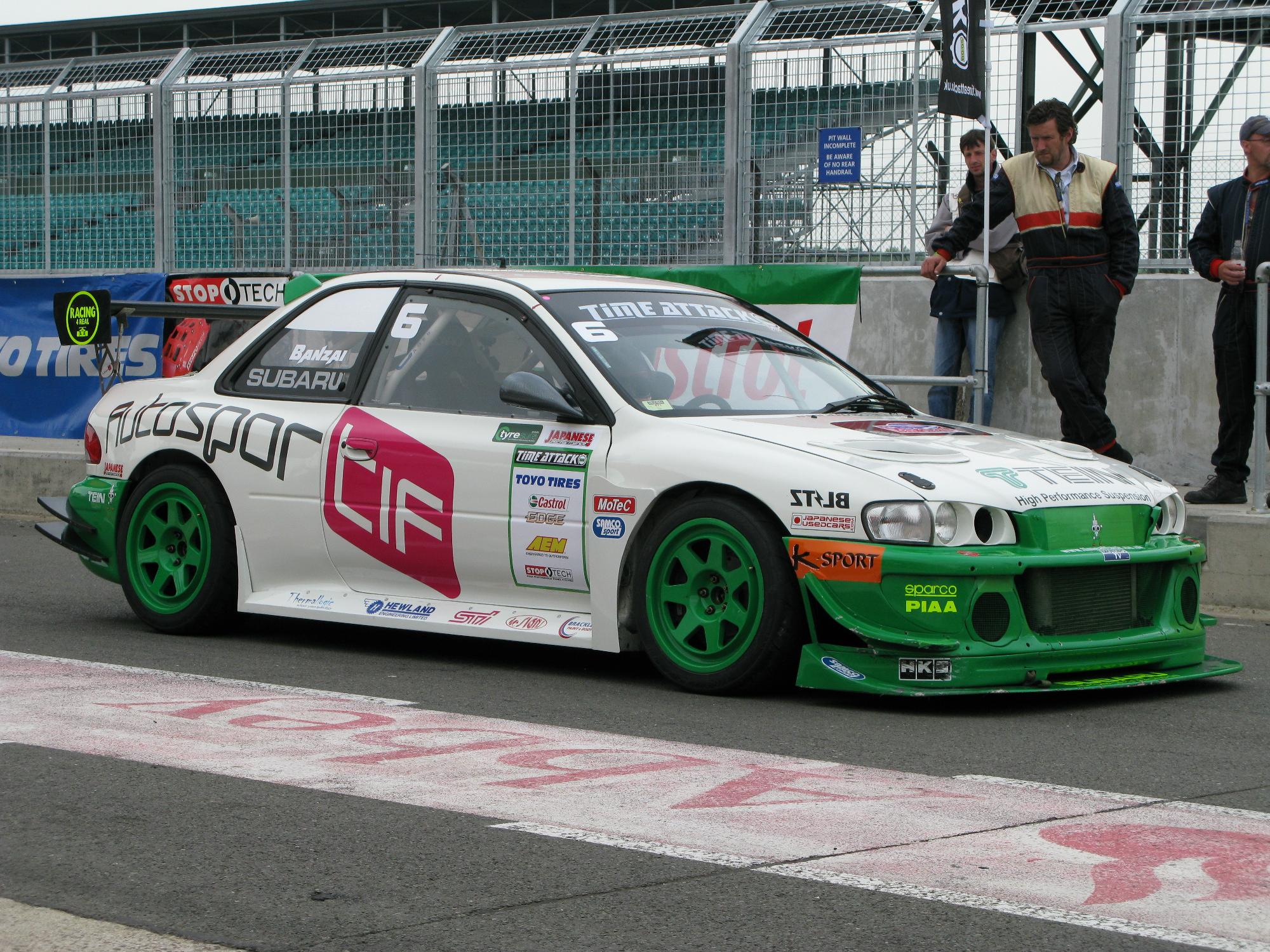 064 02 June 2008 Time Attack Silverstone pit lane pics
